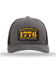 One Nation Under God Since 1776 Patch Snapback Hats