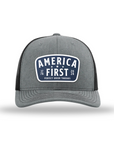 P.U.T. America First Navy Patch Snapback Hats